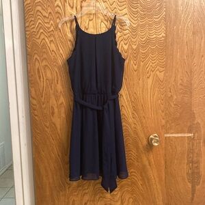 Navy blue dress